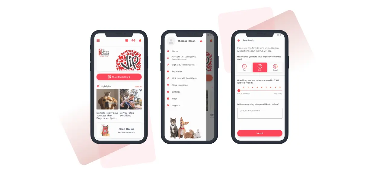 Pet Lovers Centre mockup 2