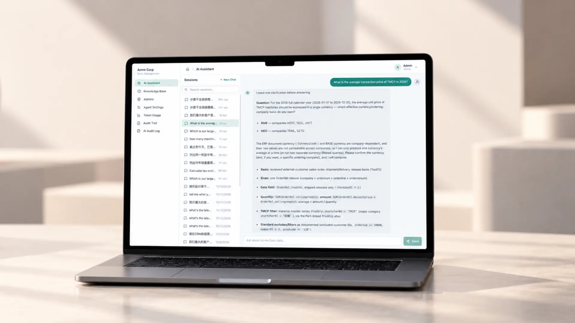 AI CRM Assistant