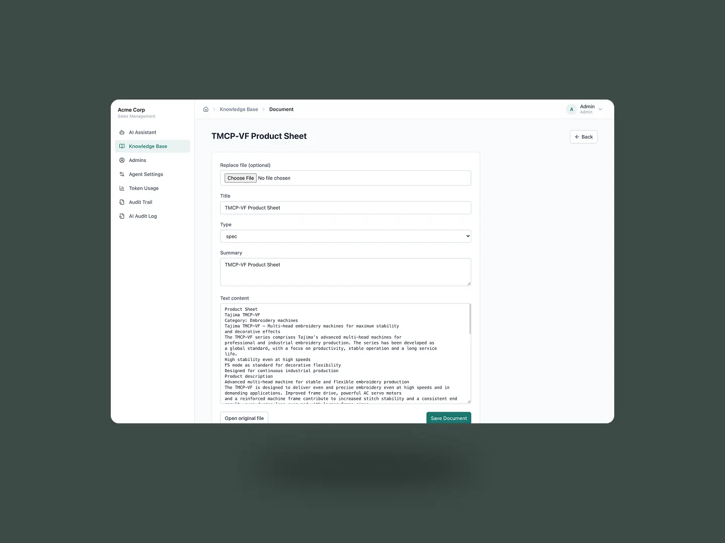 AI CRM Assistant mockup 3